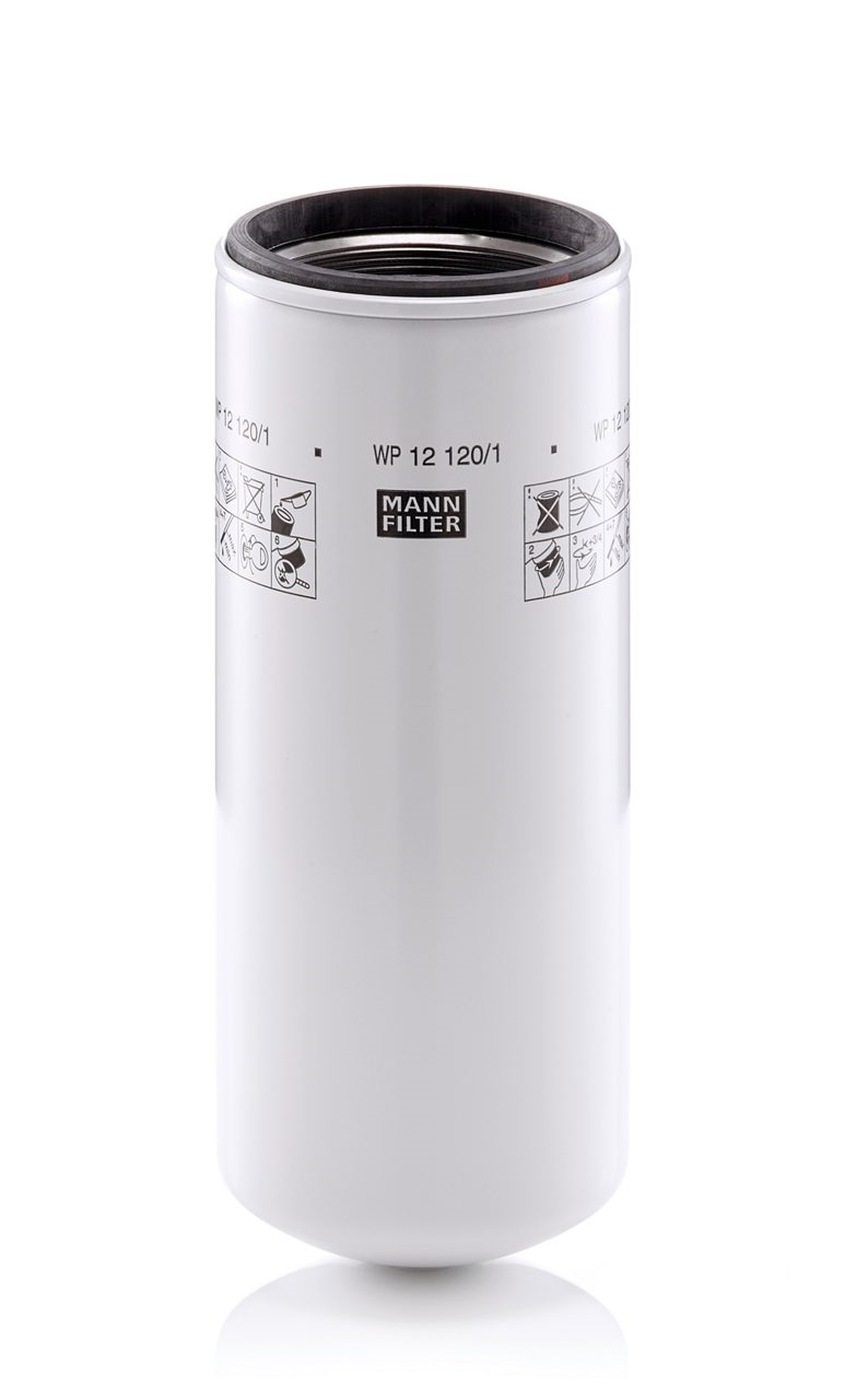 MANN WP 12120 FILTRE   A = 118 mm; B = 98 mm; C = 109 mm; G = M95x2.5; H = 289 mm